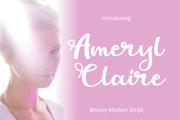 Ameryl Claire Font: Elegant Script for Digital Marketing