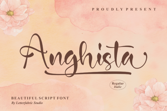 Anghista: A Script Font for Digital Design