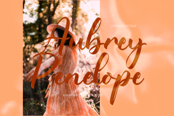 Aubrey Penelope: A Script Font for Elegant Web Design