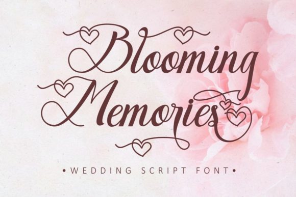 Blooming Memories Font for Elegant Design