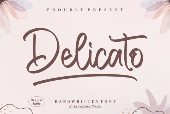 Delicato: A Delicate Script Font