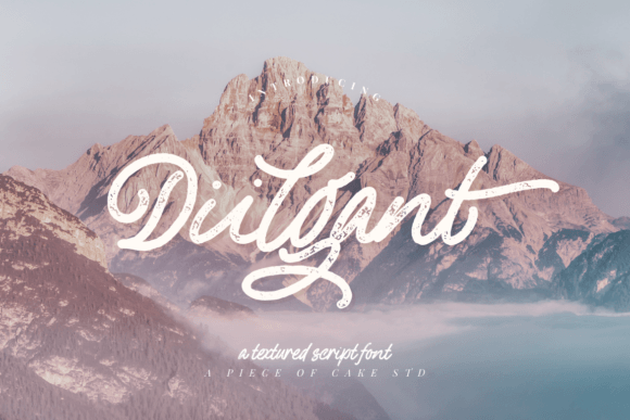 Diilgant: A Script Font for Elegant Design
