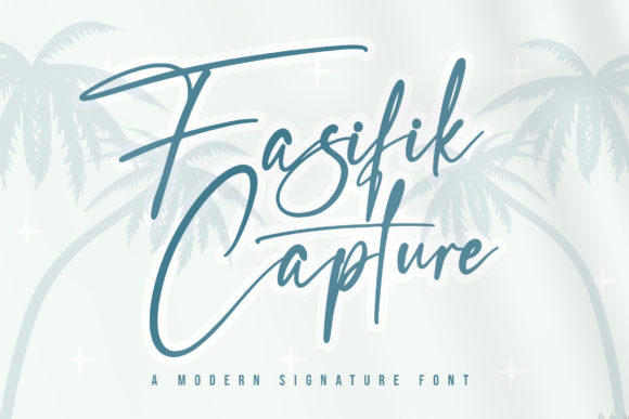 Fasifik Capture: A Playful Script Font