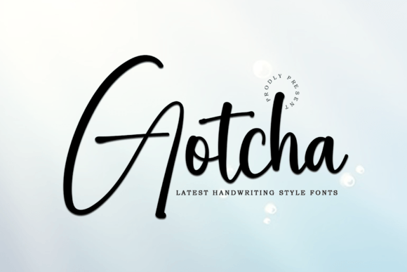 Gotcha: A Font That Elevates Your Brand