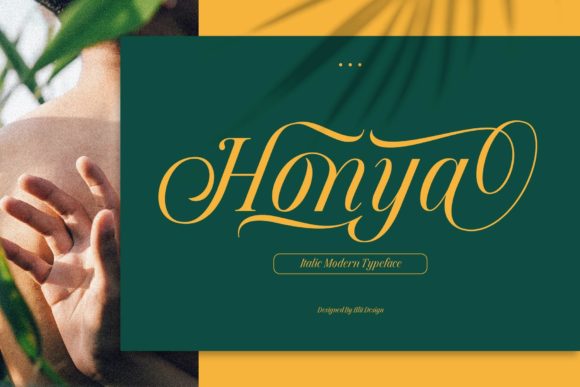Honya: A Stylish Script Font