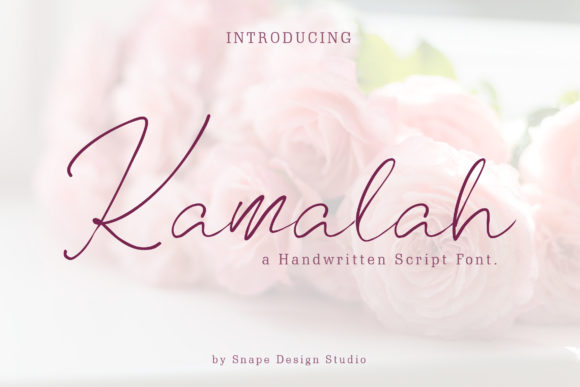 Kamalah: A Script Font for Elegant Design