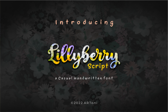 Lillyberry: A Script Font for Web Design