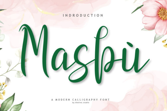 Masbù: A Timeless Script for Business Branding