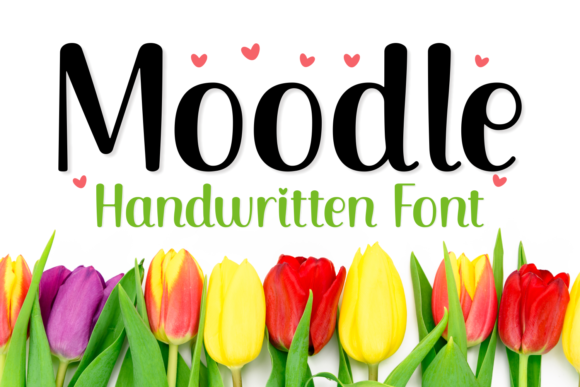 Moodle: A Trendy Script Font