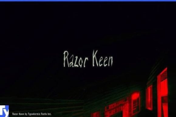 Razor Keen Font for Business