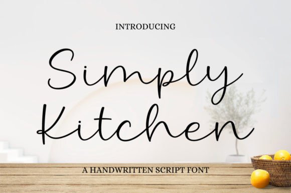 Simply Kitchen Font for Business