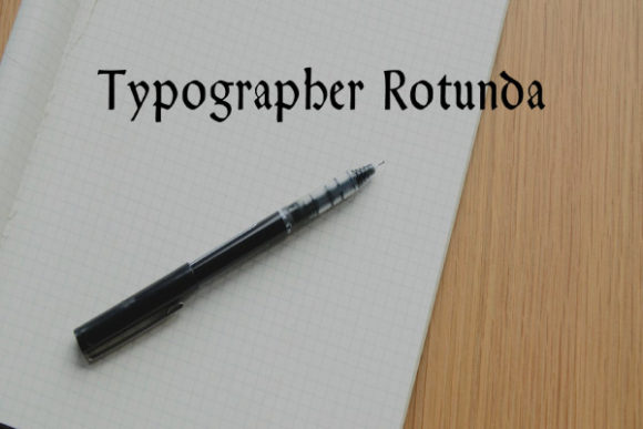 Typographer Rotunda: A Royal Font for Editorial Design